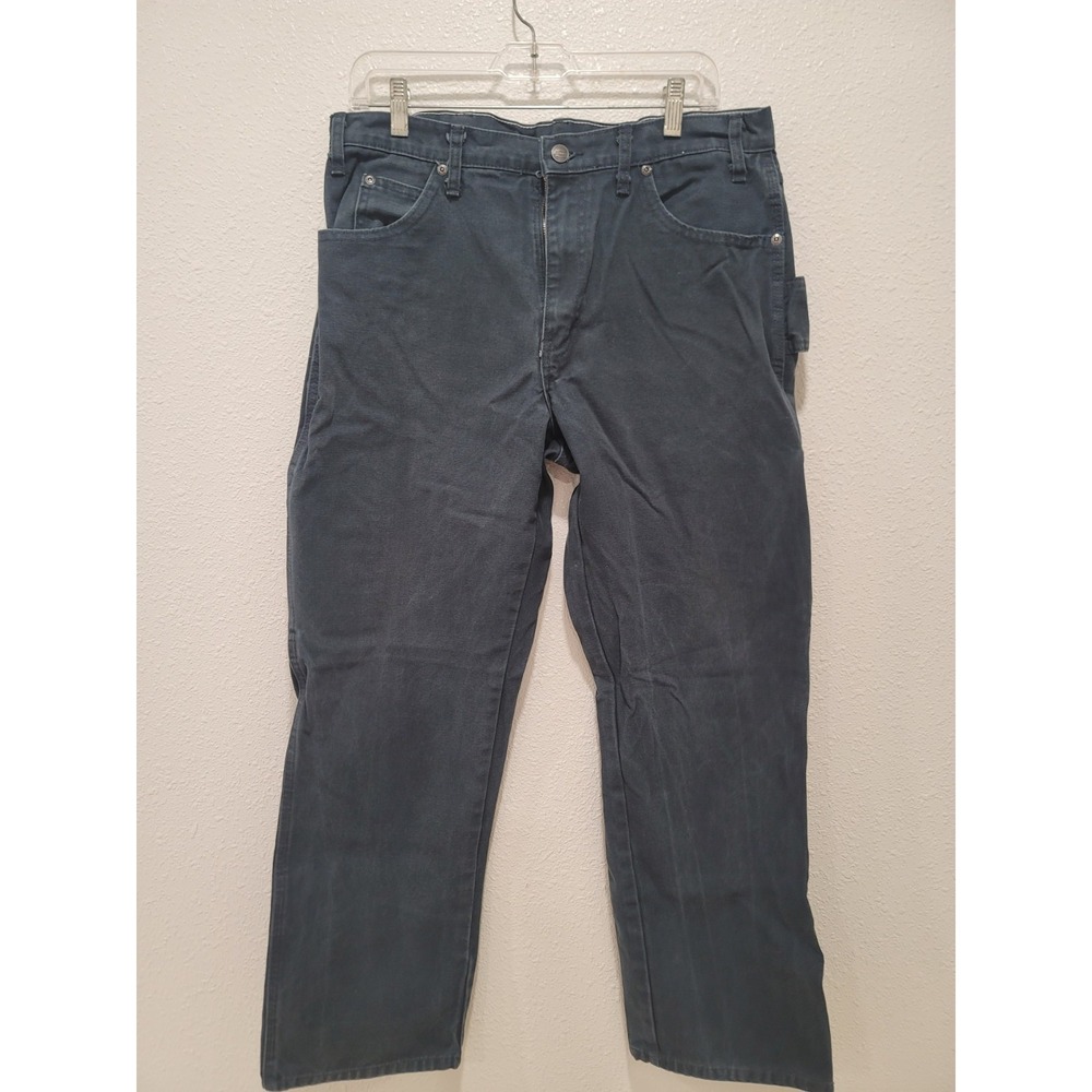 Dickies Mens Canvas cargo work pants 32x34 good condition